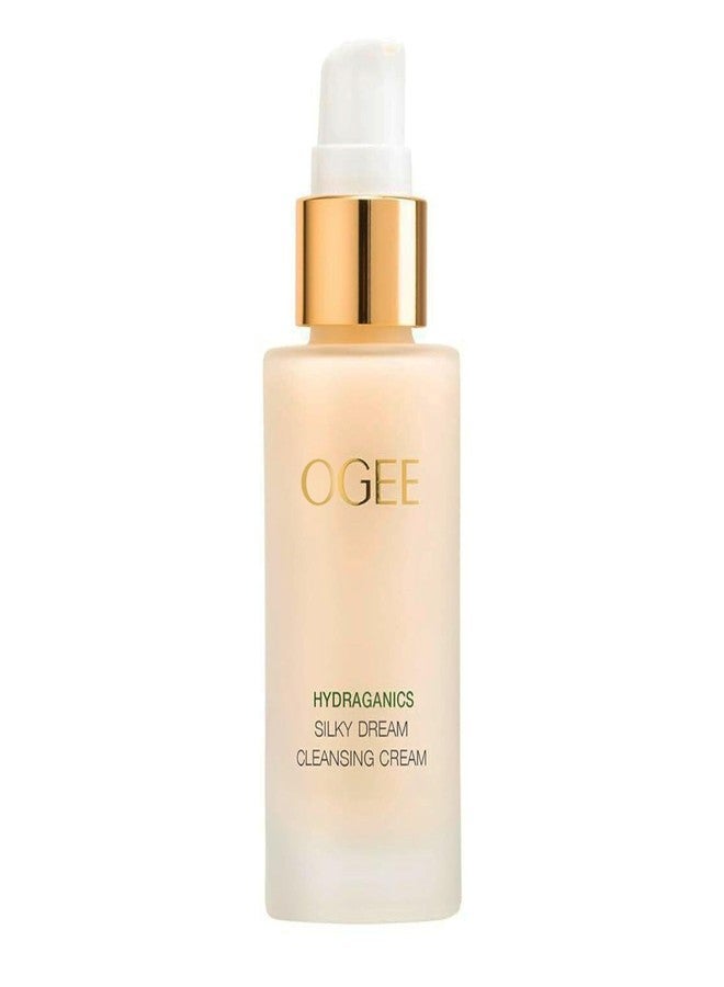 Ogee Silk Dream Facial Cleanser Cream - Certified Organic Daily Face Cleanser - Effectively Cleanses, Hydrates & Moisturizes with Bioactive Peptides - Travel Size (1 oz | 30mL) - Image 1